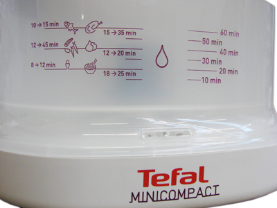 TEFAL MINICOMPACT DAMPFGARER GARER DAMPFKOCHER 650 WATT REISKOCHER VC 